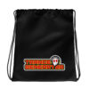 (TG White Logo) Drawstring bag