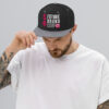 (FSC White Logo) Embroidered Snapback Hat - Image 3
