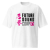(FSC Black Logo) Oversized heavyweight t-shirt