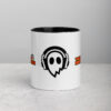 (TG Black Logo) Mug with Color Inside - Image 2