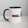 (TG Black Logo) Mug with Color Inside - Image 3