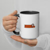 (TG Black Logo) Mug with Color Inside - Image 4