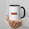 (TG Black Logo) Mug with Color Inside - Image 5