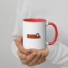 (TG Black Logo) Mug with Color Inside - Image 7