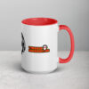 (TG Black Logo) Mug with Color Inside - Image 12