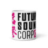 (FSC Black Logo) White glossy mug - Image 4