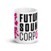 (FSC Black Logo) White glossy mug - Image 3